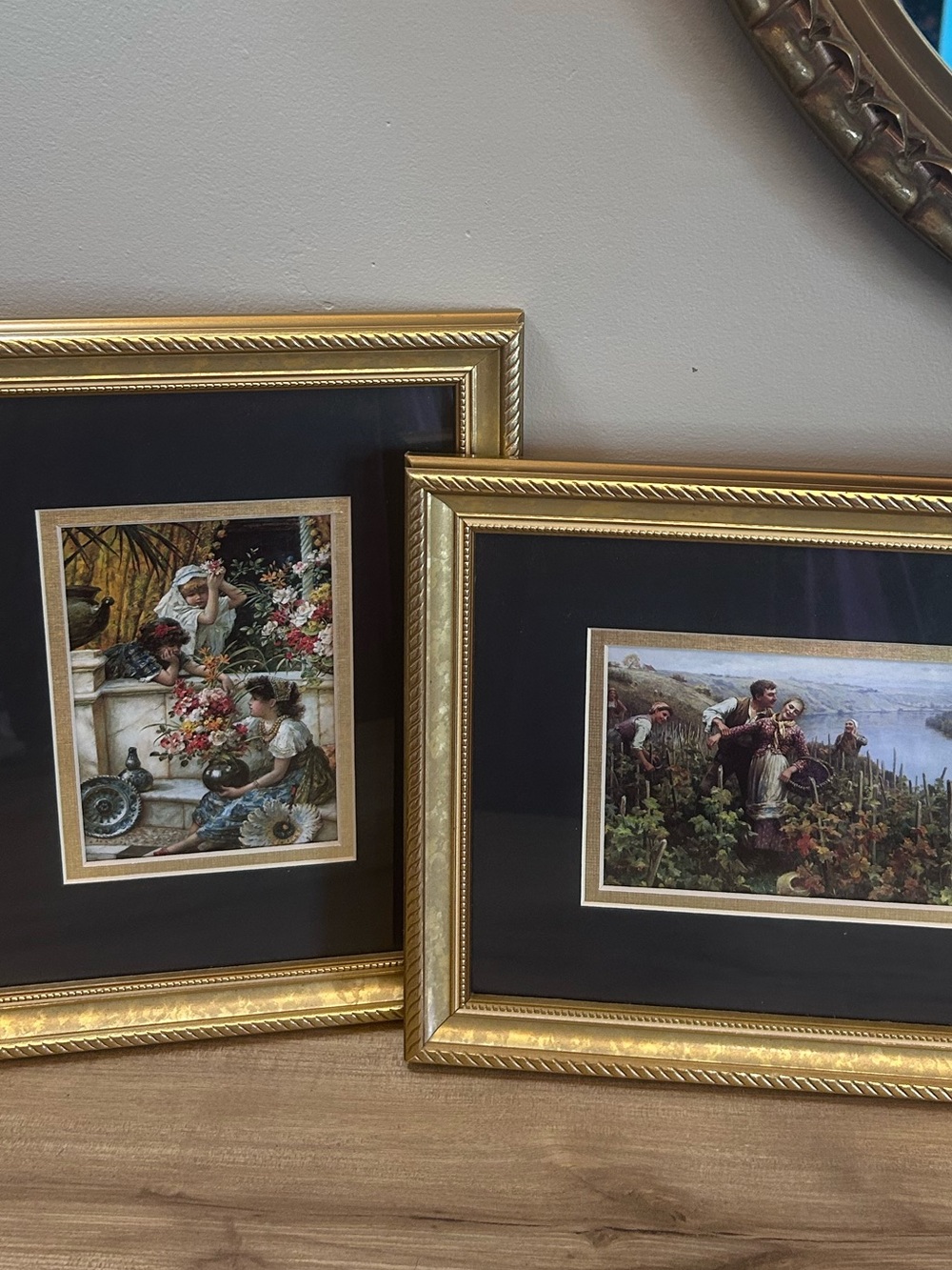Vintage Gold Framed Classic Art Prints